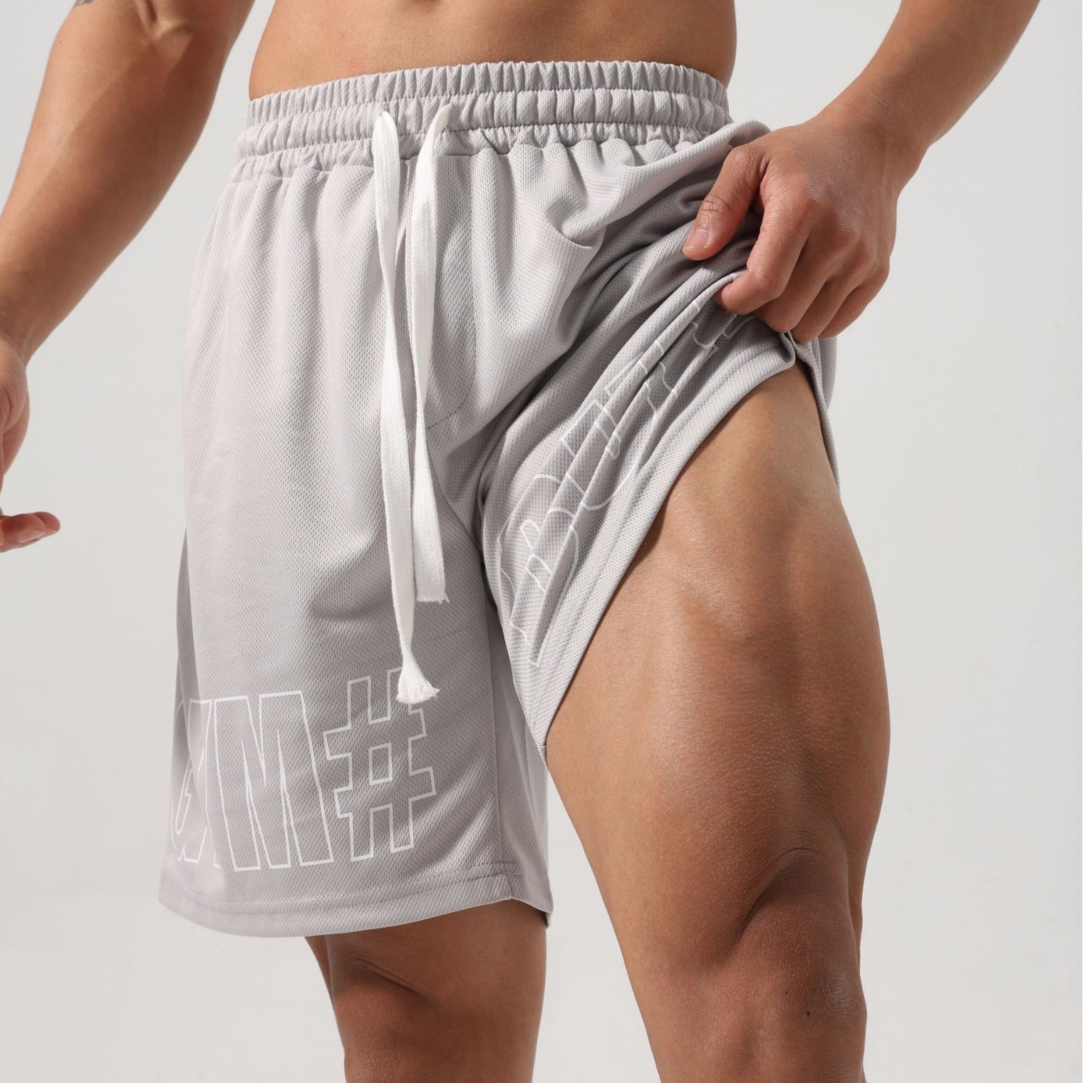 Fitness Breathable Ice Silk Shorts