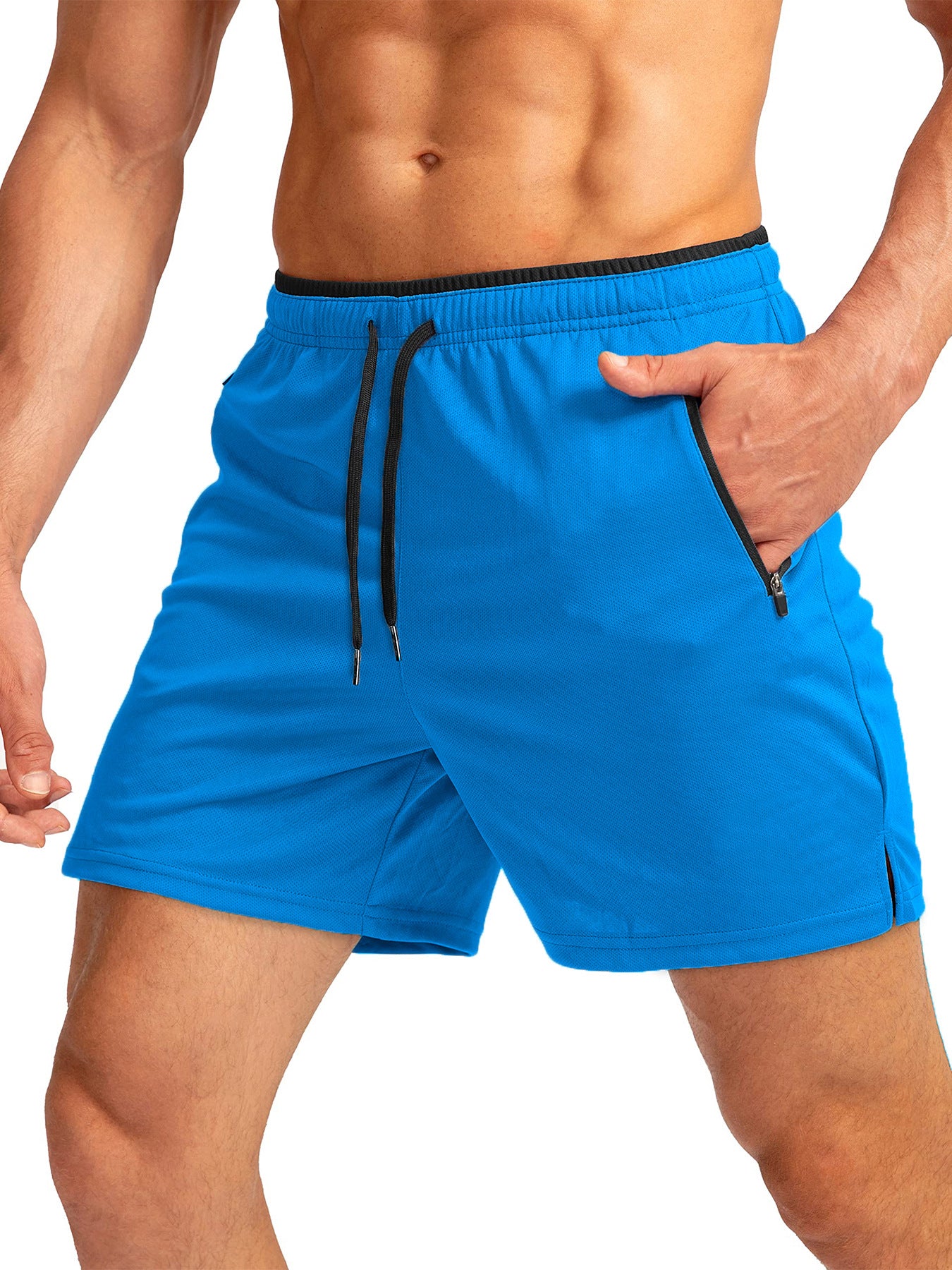 Running Short Zipper Pocket