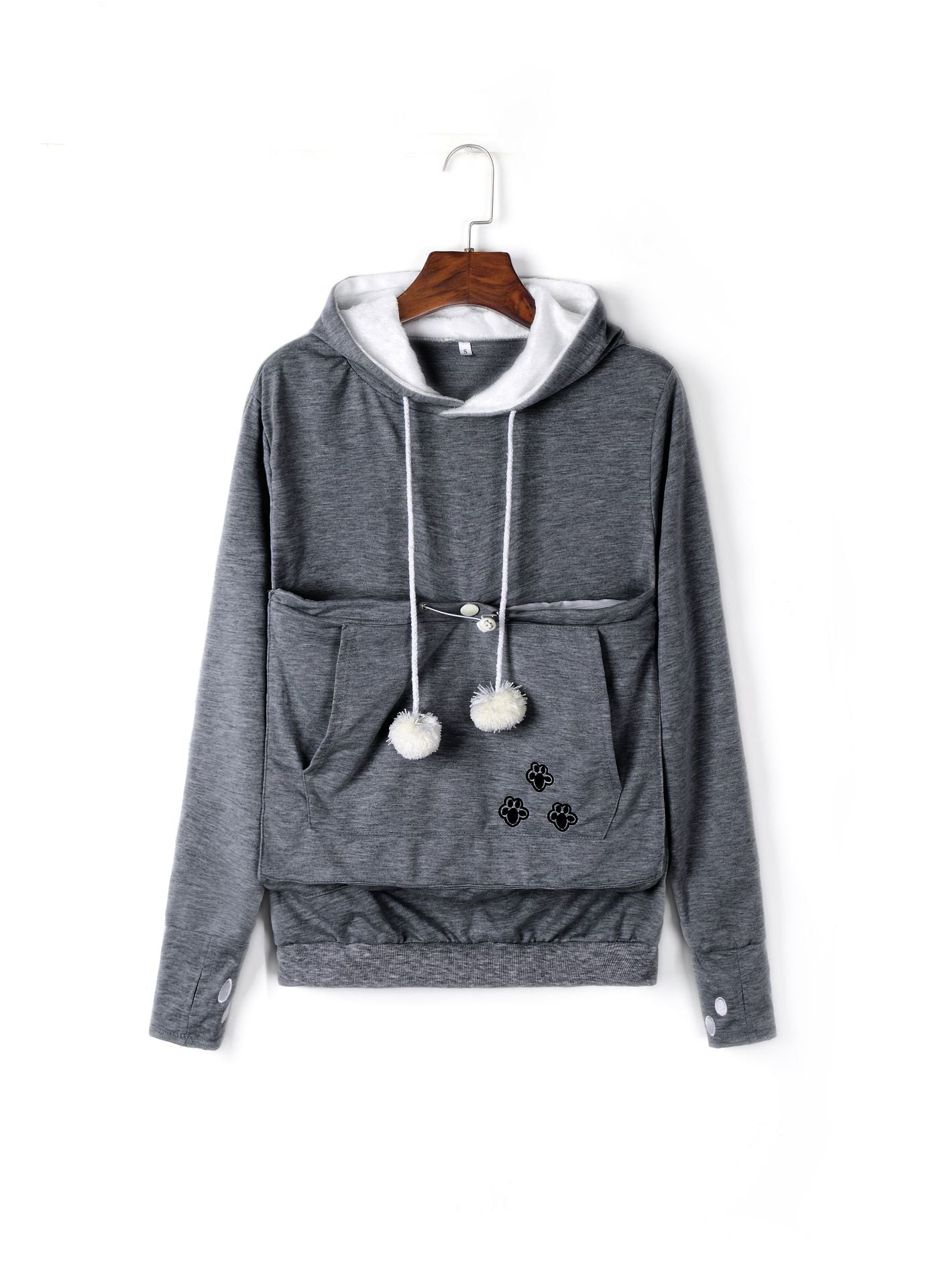 Women Hoodie with Pet Pocket