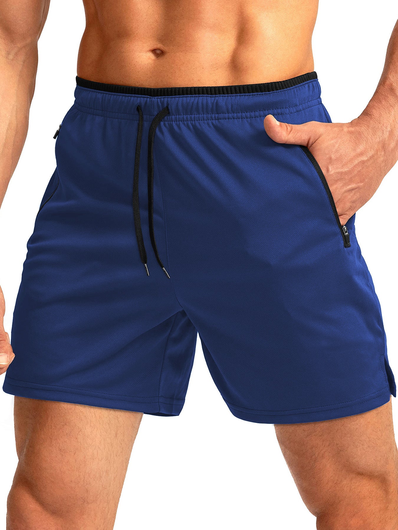 Running Short Zipper Pocket