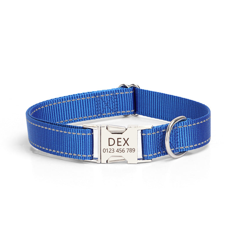 Reflective Silk Dog Collar