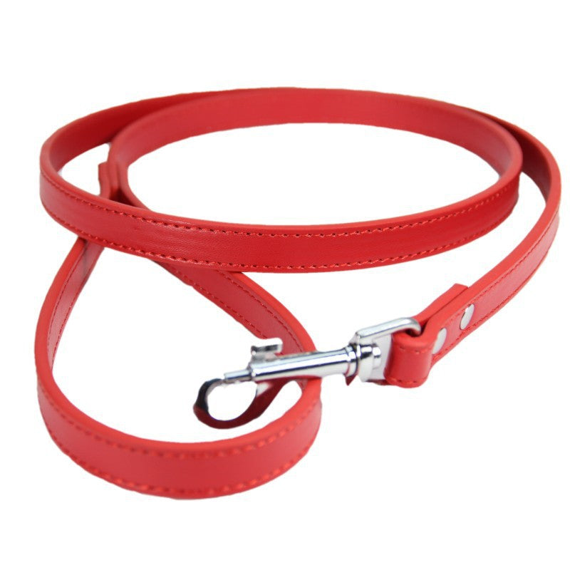 Pet Leash Leather Dog and Cat Chain