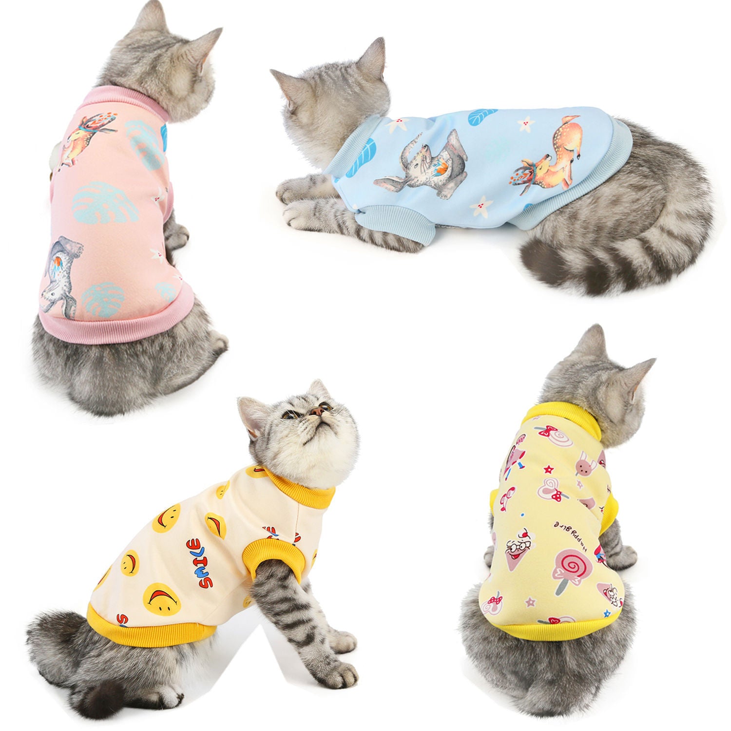 Cute Designs Cat Clothing
