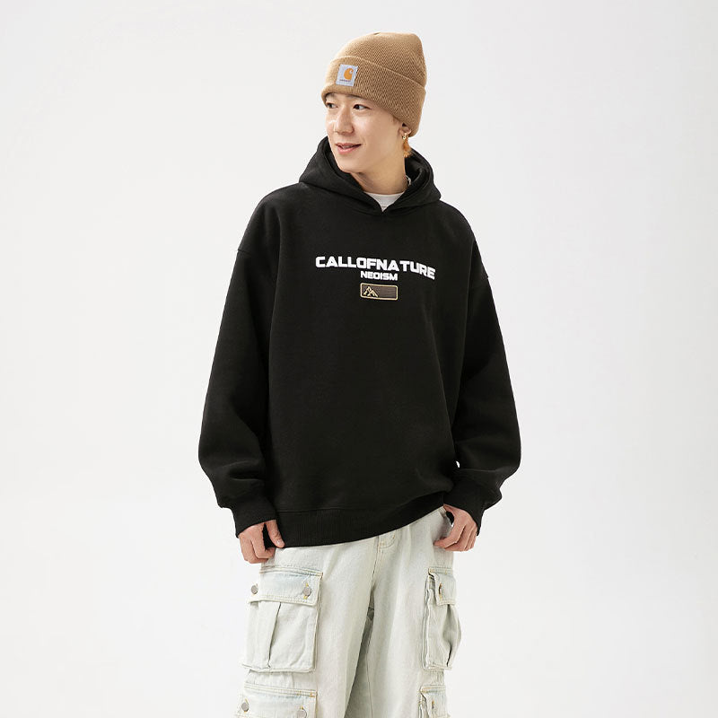 Fashion Printed Hoodie Men