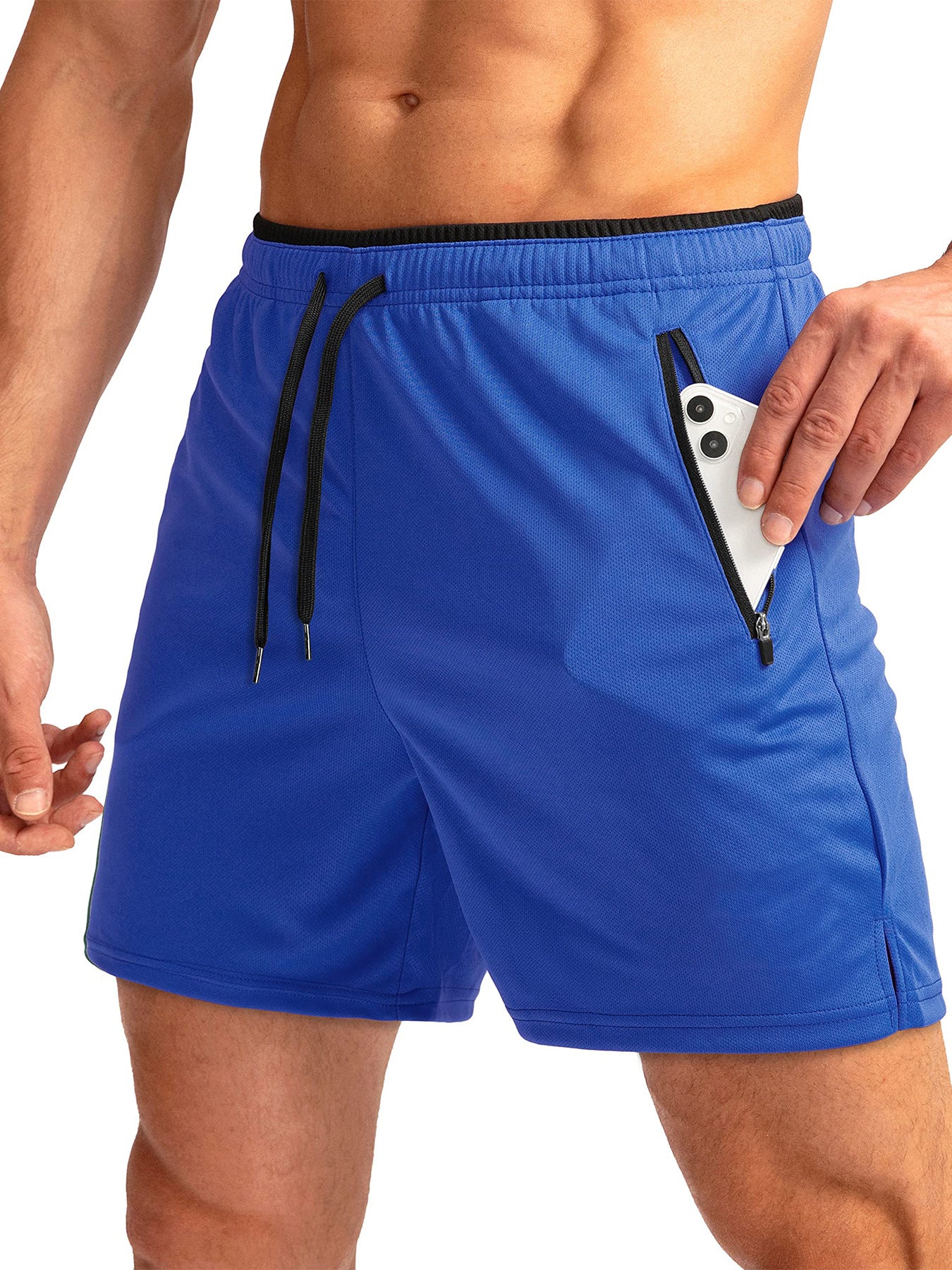 Running Short Zipper Pocket