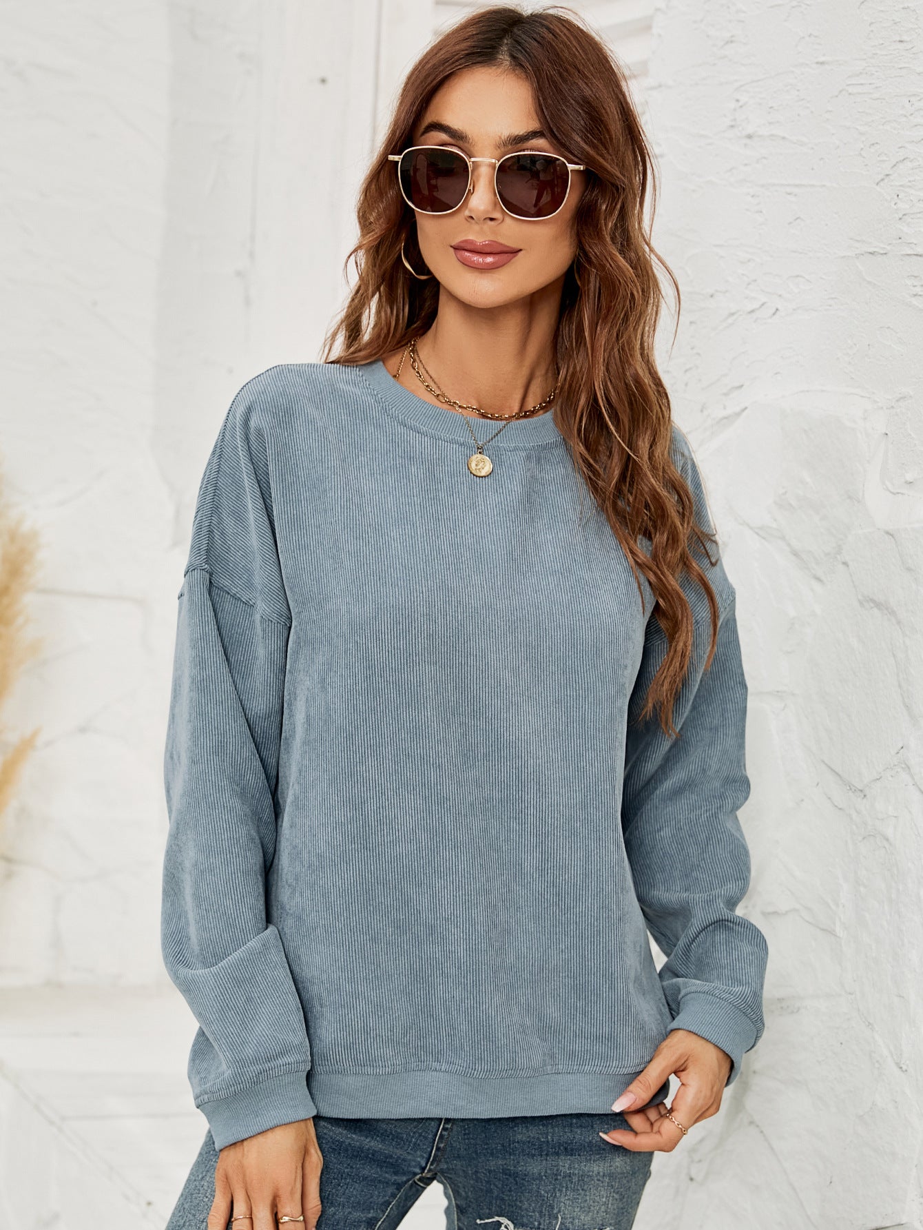 Women Long Sleeve Pullover
