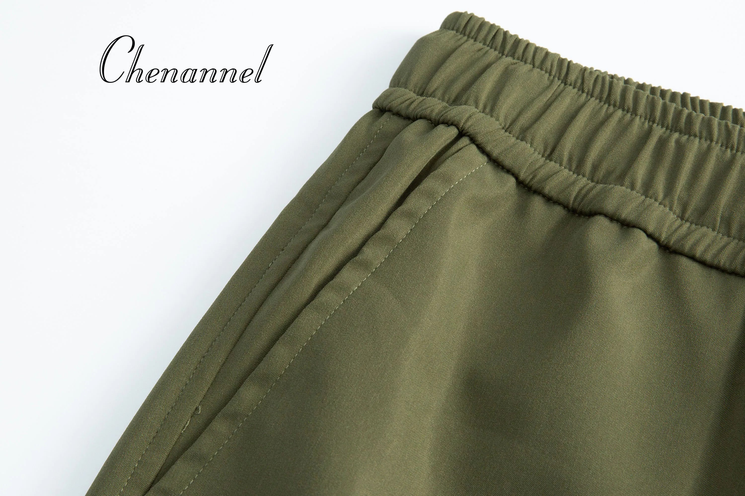 Outdoor three proof down pants for men autumn functional mountaineering workwear pants retro sport wide leg casual long pants