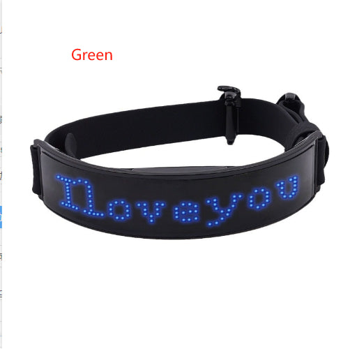LED Display Collar Dog Harness