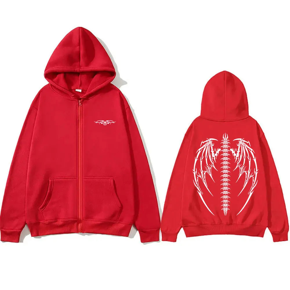 Skeleton Gym Pump Cover Zipper Hoodie Male Casual Oversized Zip Up Pullover Men Women Fitness Workout Bodybuilding Zip Up Jacket