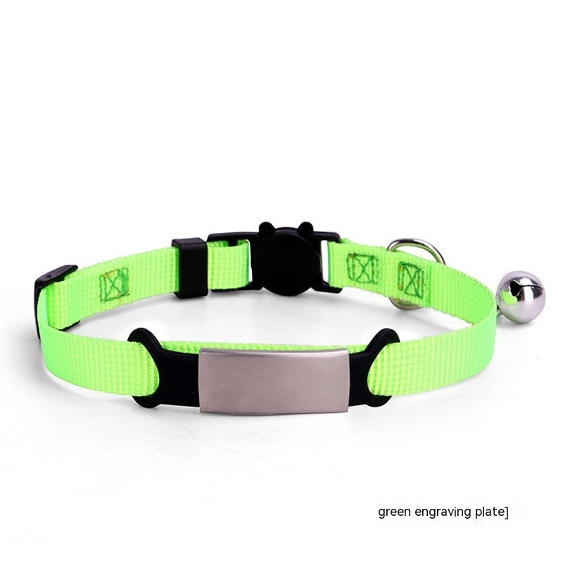Cat Collar With Detachable Buckle