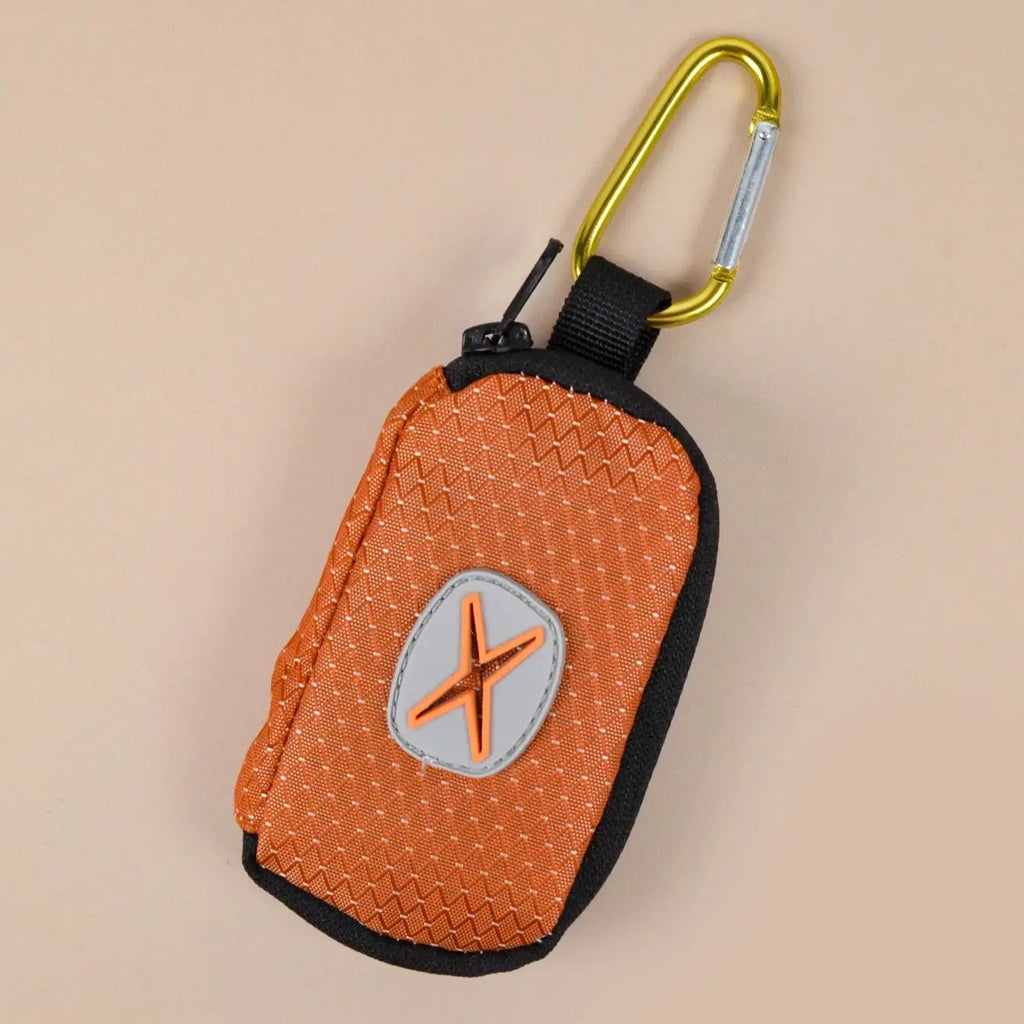 1 Pcs Light Weight Poop Bag Holder Multi Function Hands Free Dispenser Attached With Any Pet Leashes(No Poop Bag And Leashes)