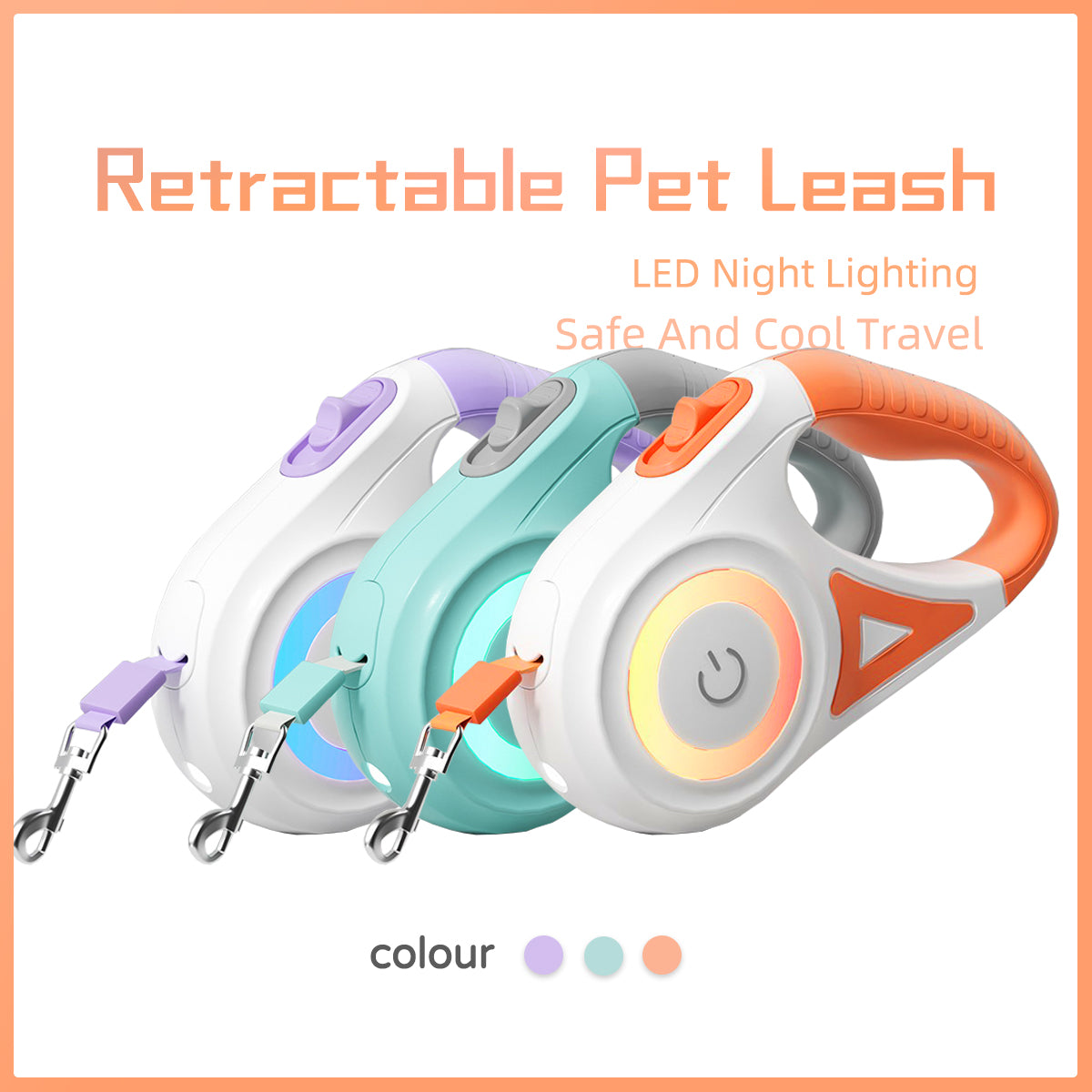 Dog & Cat Leash Retractable