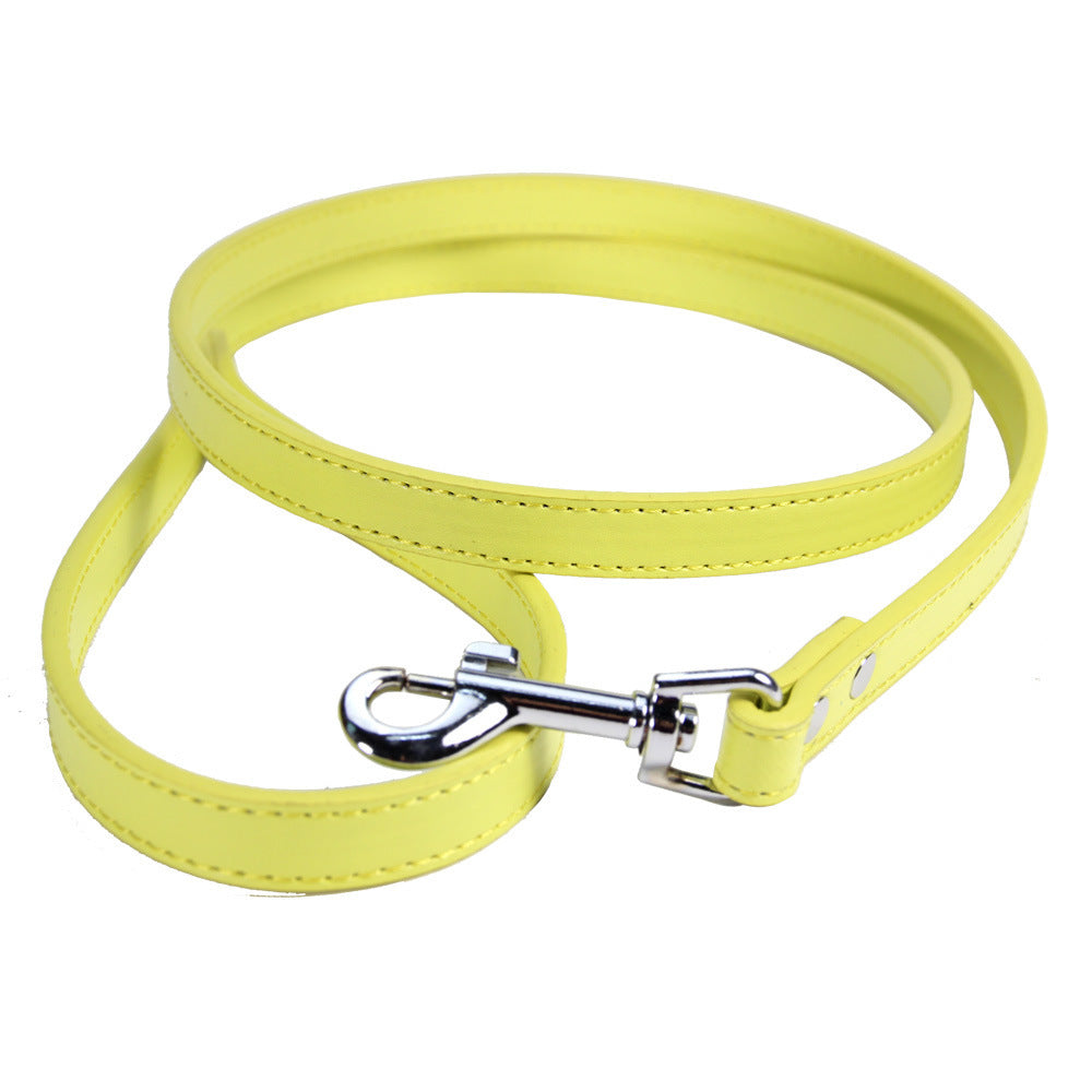 Pet Leash Leather Dog and Cat Chain