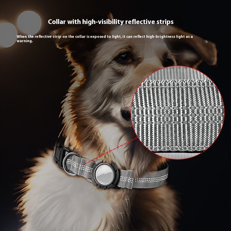 Air-Tag Dog Collar Reflective