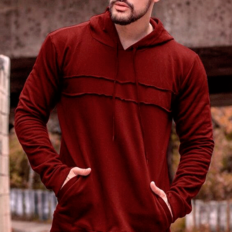 Long Sleeve Hoodie Men