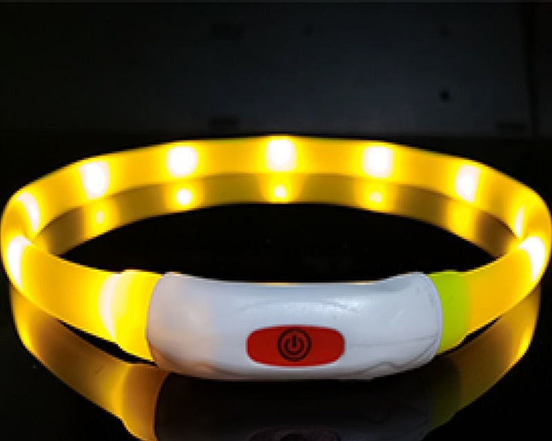 Dog Silicone Luminous Collar