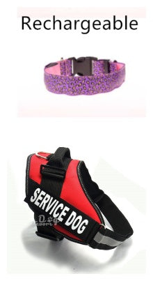 LED comfortable Dog Collar Safety