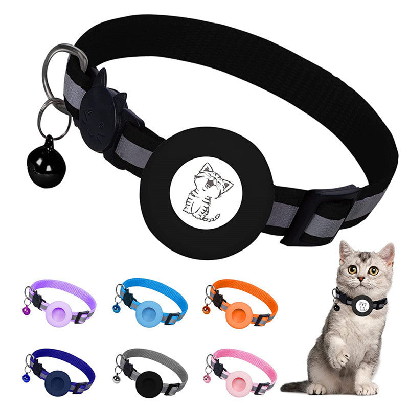 Apple Airtag style Bell Collar