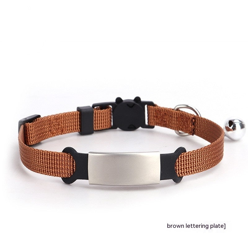 Cat Collar With Detachable Buckle