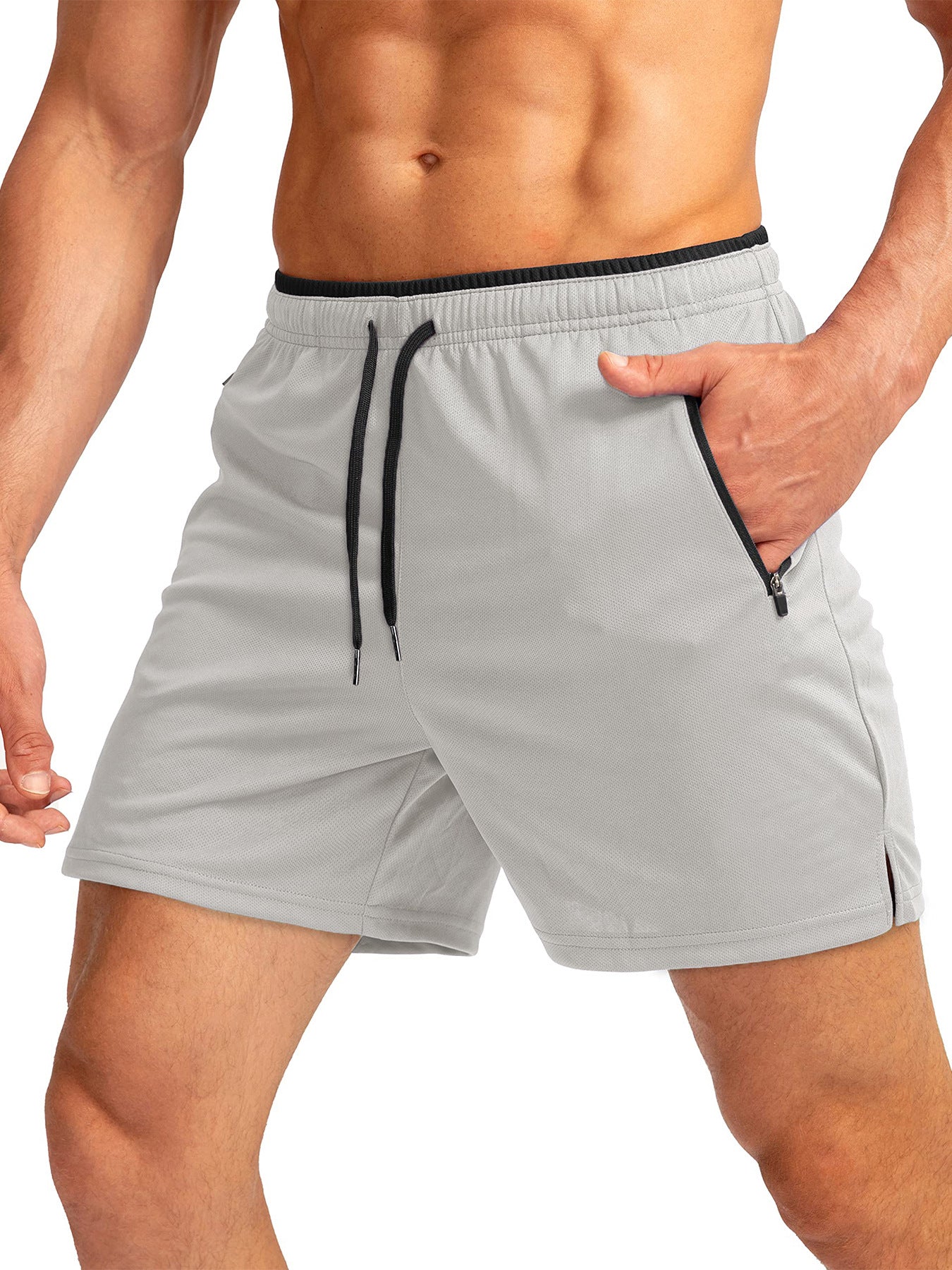Running Short Zipper Pocket