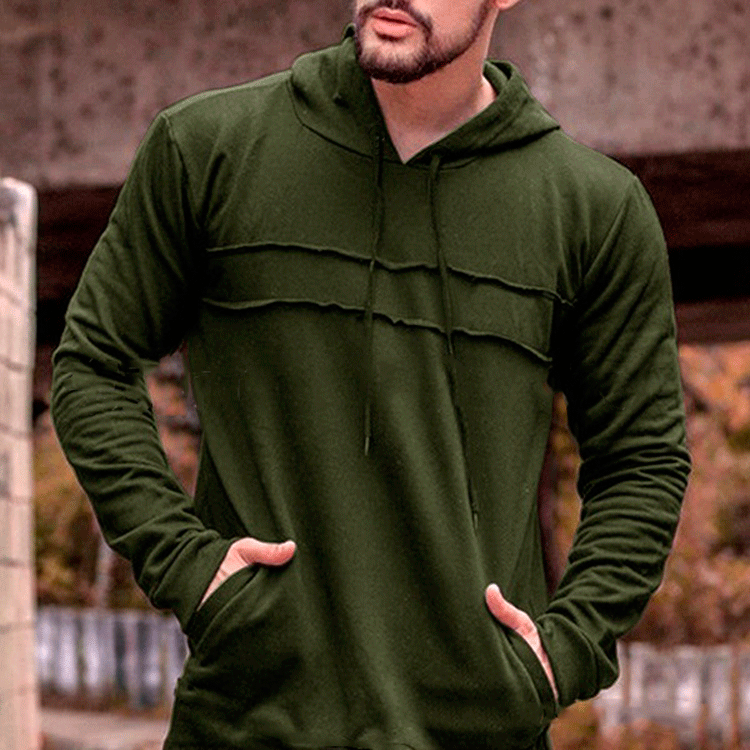 Long Sleeve Hoodie Men