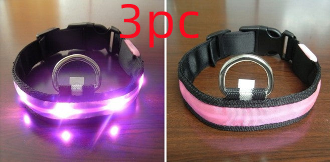 LED Light Flashing Dog Collar