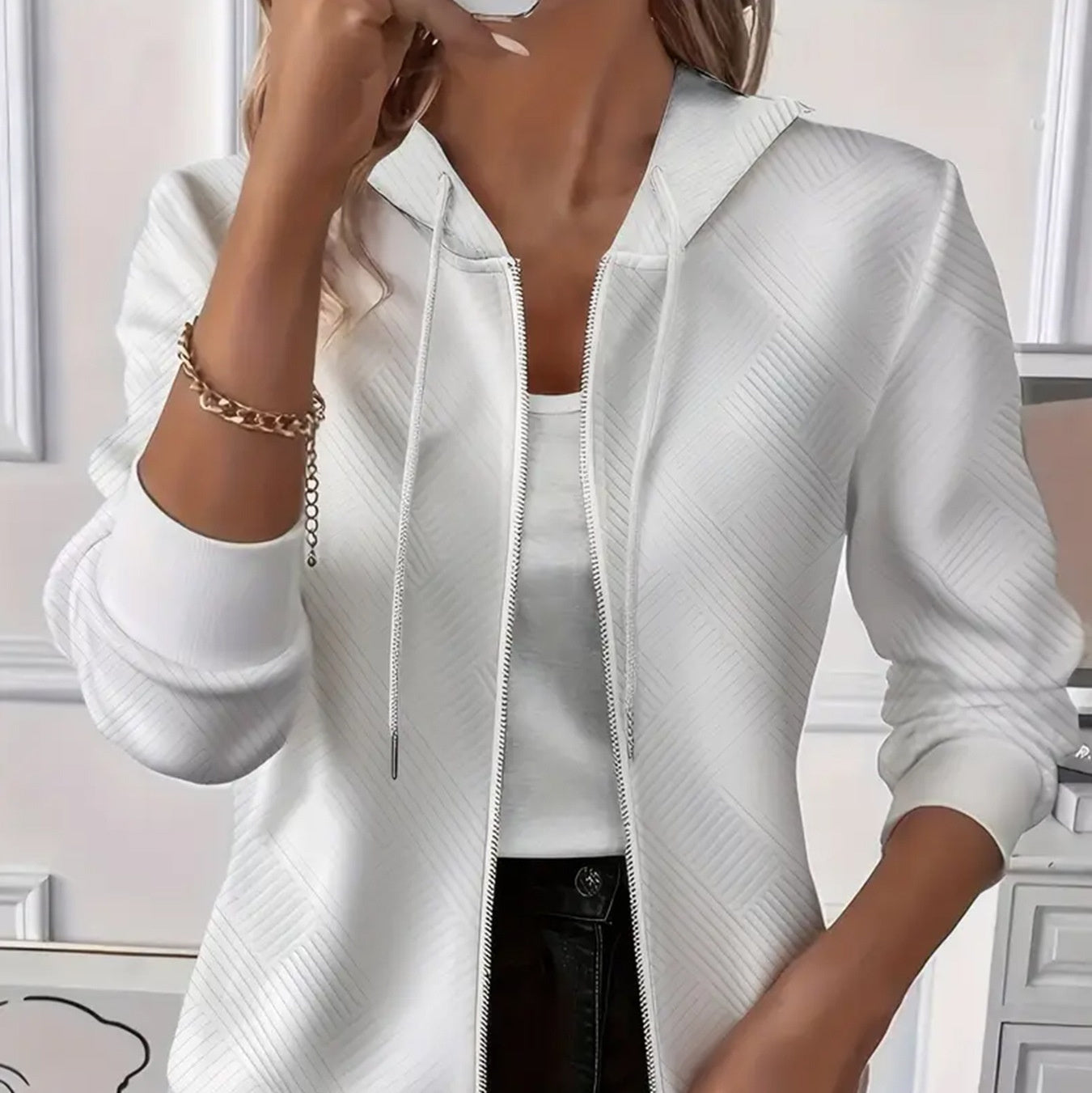 Long Sleeve Zipper For Women